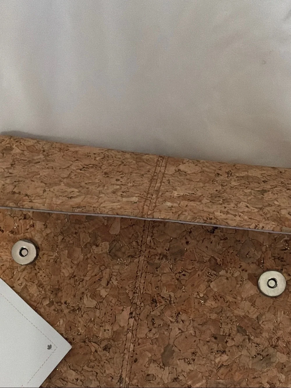 thirty-one Cork Fold-Over Wallet in Neutral Tan